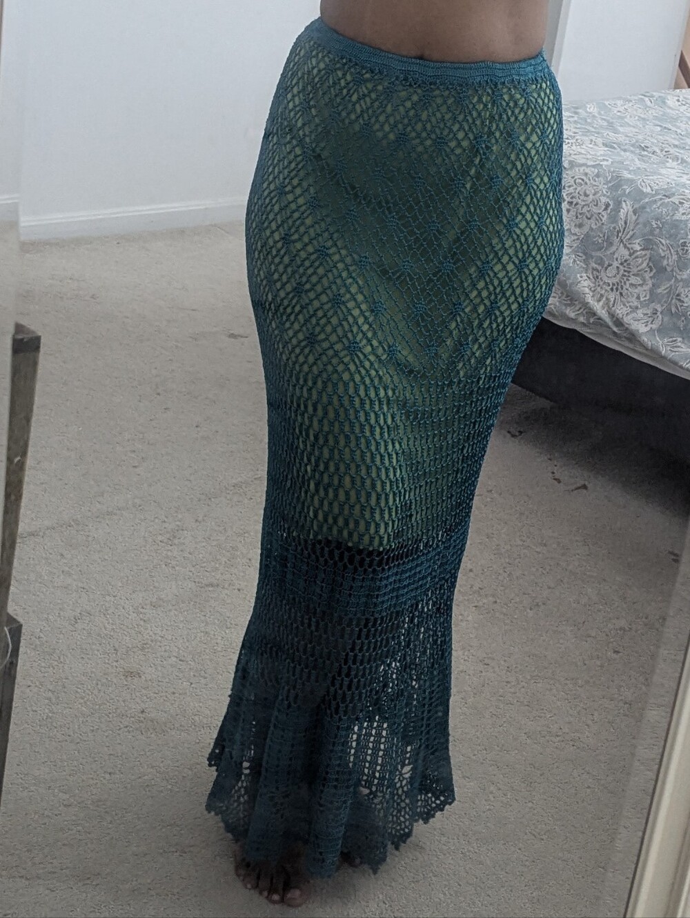 Double D Ranch Crochet Maxi Skirt